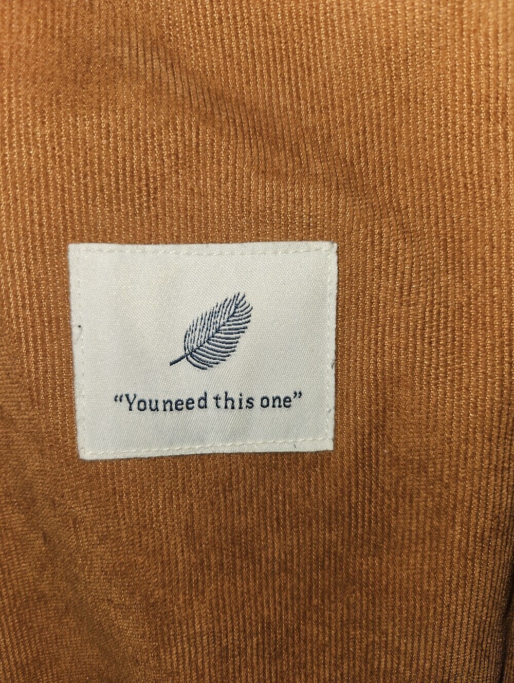 You Need This One Brown Corduroy Tote Bag - Picture 6 of 12
